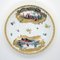 Eary 19th Century Cup and Saucer with Kauffahrtei Scenes and Gold Decor from Meissen, Set of 2. 8
