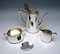 Art Nouveau Viennese Silver 4-Piece Coffee Set, Vincenz Mayers Sons, 1900s, Set of 4 3