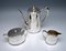 Art Nouveau Viennese Silver 4-Piece Coffee Set, Vincenz Mayers Sons, 1900s, Set of 4 2