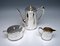 Set da caffè Art Nouveau in argento da 4 pezzi, Vincenz Mayers Sons, inizio XX secolo, set di 4, Immagine 2