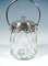 Art Deco Glass Ice Bucket with Silver Mount from Kattner & Co Vienna, 1925 3