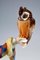 Vienna Owlglass Jester with Owl by Josef Lorenzl for Goldscheider, 1930s 6