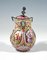 Small 19th Century Viennese Enamel Jug with Watteau and Arabesque Painting, Image 2