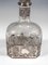 Schnapsflasche mit reicher Verzierung und Silbermontierung, Frankreich, 1890er 5