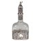 Schnapsflasche mit reicher Verzierung und Silbermontierung, Frankreich, 1890er 1
