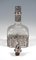 Schnapsflasche mit reicher Verzierung und Silbermontierung, Frankreich, 1890er 4