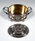 Silver Sugar Bowl with Gilding from Adolphe Boulenger Paris, 1890, Image 6
