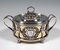 Silver Sugar Bowl with Gilding from Adolphe Boulenger Paris, 1890 2