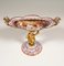 19th Century Viennese Enamel Centerpiece with Watteau and Arabesque Painting 3