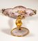 19th Century Viennese Enamel Centerpiece with Watteau and Arabesque Painting 5