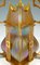 Art Nouveau Vase Metallic Yellow Medici in Metal Mount from Loetz, Austria, 1902 6