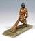 Wiener Bronze Fancy Dancer auf Onyx Sockel Buchstütze von Gerdago, 1925 8