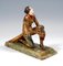 Viennese Bronze Fancy Dancer on Onyx Base Bookend by Gerdago, 1925 7