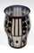 Art Nouveau Vase Opal with Black Etched Decor by J. Hoffmann for Loetz, Austria, 1912 6