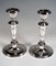 Art Nouveau Viennese Silver Candleholders by Rudolf Steiner, 1900s, Set of 2 2