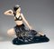 Figurine Lady Dancer en costume de harem attribuée à Josef Lorenzl pour Goldscheider, Vienne, Autriche, 1930s 5