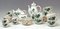 Viennese Form Schubert Maria Theresia Mocha or Tea Service for 6 from Augarten, 1970s, Set of 29 3