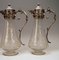 Art Nouveau Silver Plated Claret and Water Jugs from WMF, Germany, 1900s, Set of 2, Image 3
