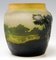 Vase Paysage de Verre Art Nouveau par Emile Gallé pour Gallé Nancy, France, 1900-1904 2