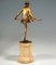 Halbnackte Dame mit Hoop Figur aus Bronze von Bruno Zach für Bergmann, Wien, Österreich, 1930er 3