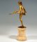 Figura Dama semidesnuda con aro de bronce de Bruno Zach para Bergmann, Viena, Austria, años 30, Imagen 4
