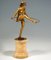 Figura Dama semidesnuda con aro de bronce de Bruno Zach para Bergmann, Viena, Austria, años 30, Imagen 2