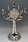 Silver Plated Centerpiece and Candelabras, Germany, 1915, Set of 3 2