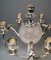 Silver Plated Centerpiece and Candelabras, Germany, 1915, Set of 3, Image 4