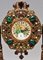 Orologio da Tavolo Viennese in Argento e Smalto con Onice e Pietre Semipreziose, Immagine 4