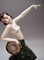 Goldscheider Vienna Ballerina spagnola con tamburello modello 7699 Dakon, 1938, Immagine 8