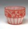 Vienna Bowl Opaline Glass with Salmon Pink by Hans Bolek for Loetz, 1915 2