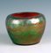 Böhmische Jugendstil Vase aus Orange Grünem Glas von Loetz, 1906 3