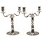 Silver Candlesticks, Spain, 1880s, Set of 2, Image 1