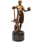 Vienna Bronze Figurine Smith with Anvil and Gearwheel from Bergman, 1922 1