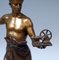 Vienna Bronze Figurine Smith with Anvil and Gearwheel from Bergman, 1922 8