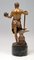Wiener Bronzefigur Smith mit Amboss und Zahnrad von Bergman, 1922 3