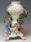 Vase Pot-pourri Meissen avec Wine Grapes Monkey Modèle 1002 attribué à Eberlein, 1860s 5