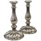 Silver 13 Lot Austrian Candlesticks by Master J.Wiederspoeck, Vienna, 1855, Set of 2 1