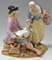 Statuetta Meissen Group the Deal with Geese attribuita a Circle of JJkaendler, 1870s, Immagine 2