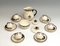 Ceramic Mocha Service from Gmunden, 1919, Set of 14 4