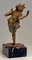 Figurine Lady Dancer en Bronze par Bruno Zach pour Bergmann, Vienna, 1920s 2