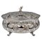 Large Lidded Bowl on Feet in Silver, Hanau, Germany, 1907-1910 1