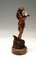 French Pied Piper of Hamelin Figurine in Bronze attributed to Eugène Barillot, 1890s, Image 2