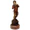 French Pied Piper of Hamelin Figurine in Bronze attributed to Eugène Barillot, 1890s, Image 1