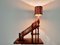 Lámpara de mesa de escalera vintage con arquitectura, Francia, años 30, Imagen 2