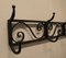 Mid-Century Wrought Iron Hat and Coat Rack, 1950 4