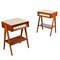 Bedside Tables in Beech Laminate, Italy, 1950s, Set of 2, Image 1