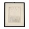 Fausto Melotti, Composition, 1979, Drawing on Paper, Framed 1
