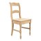 Vintage Oak Raw Wood Chair, Image 2