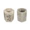 Outdoor Planters in Reconstituted Stone, Set of 2 1